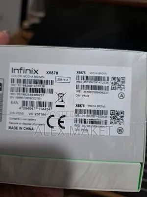 New Infinix Note 60 Pro 256 GB White