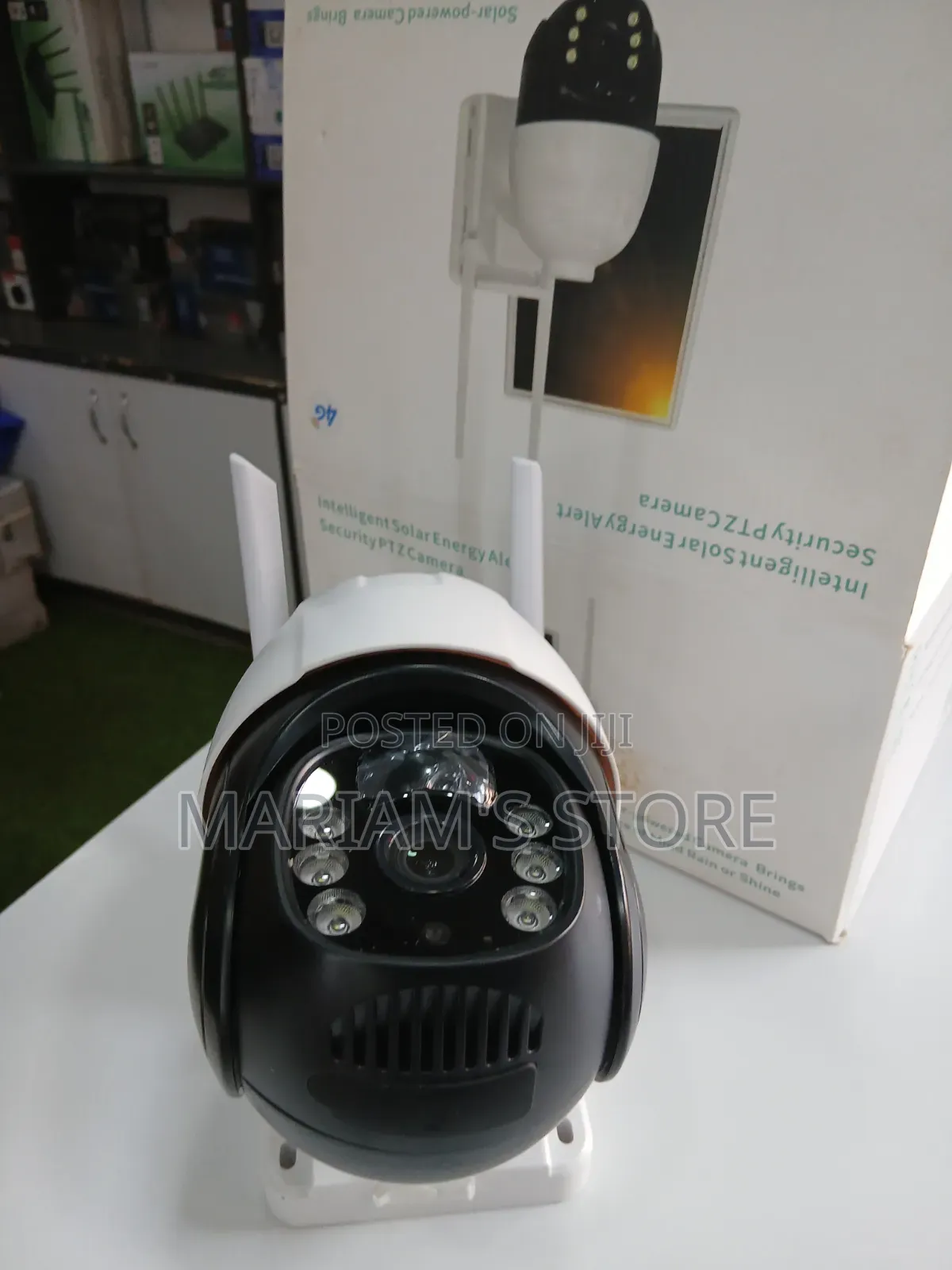 4G Intelligent Solar PTZ Camera Dual Antennas for Connectivity