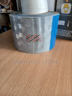 Roll of Silver, Micro-Prismatic Reflective Tape