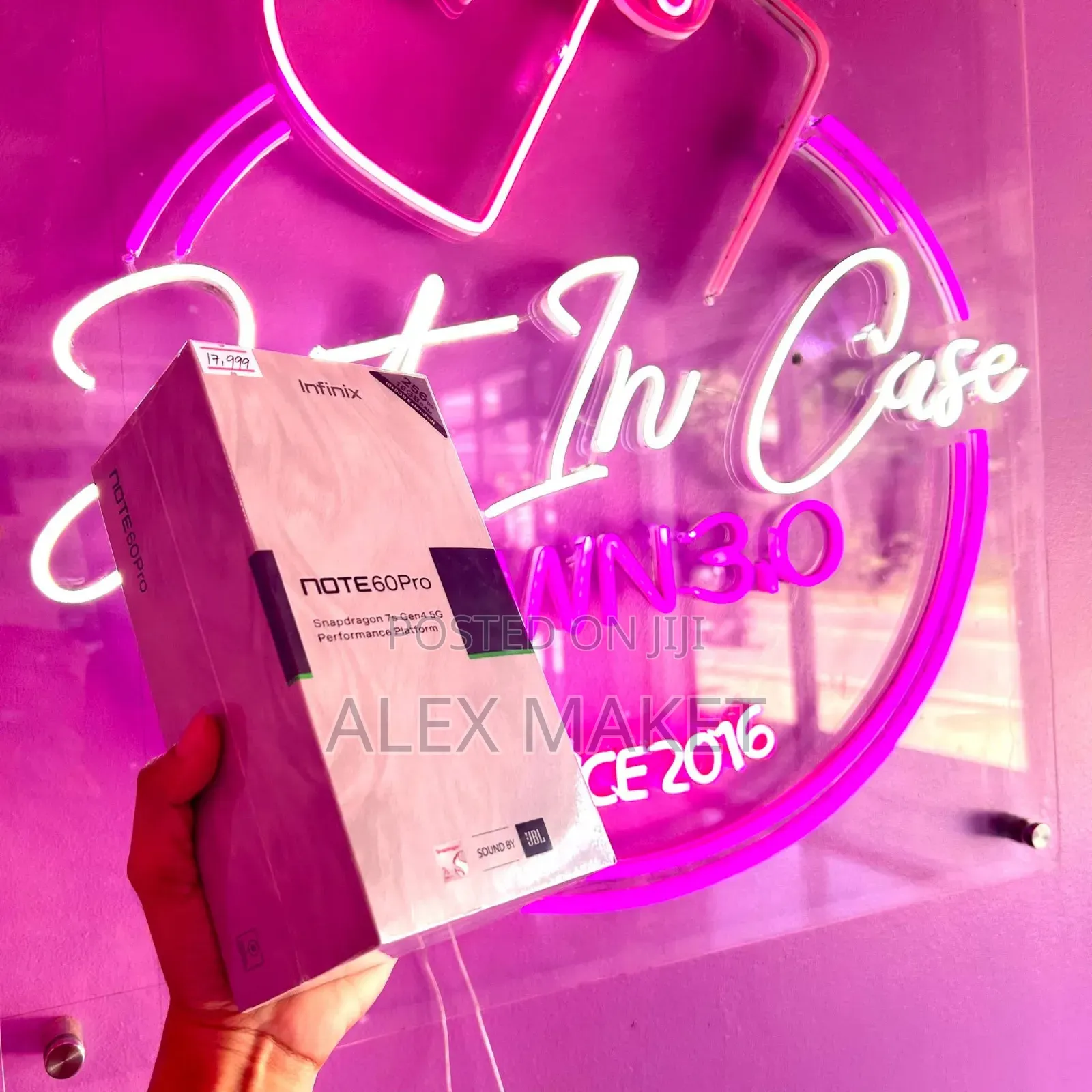 New Infinix Note 60 Pro 256 GB Blue