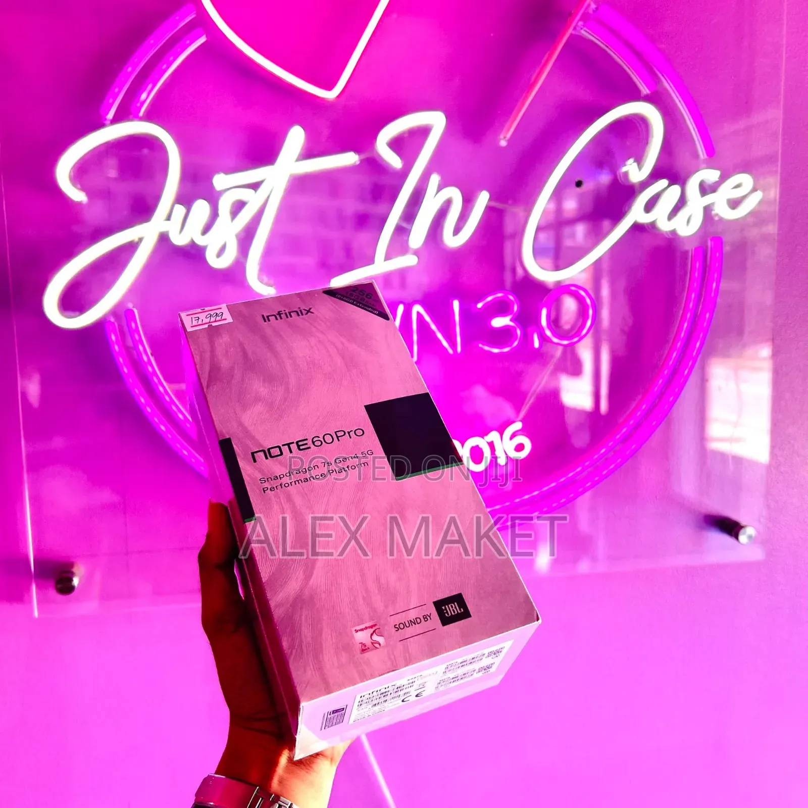 New Infinix Note 60 Pro 256 GB Blue