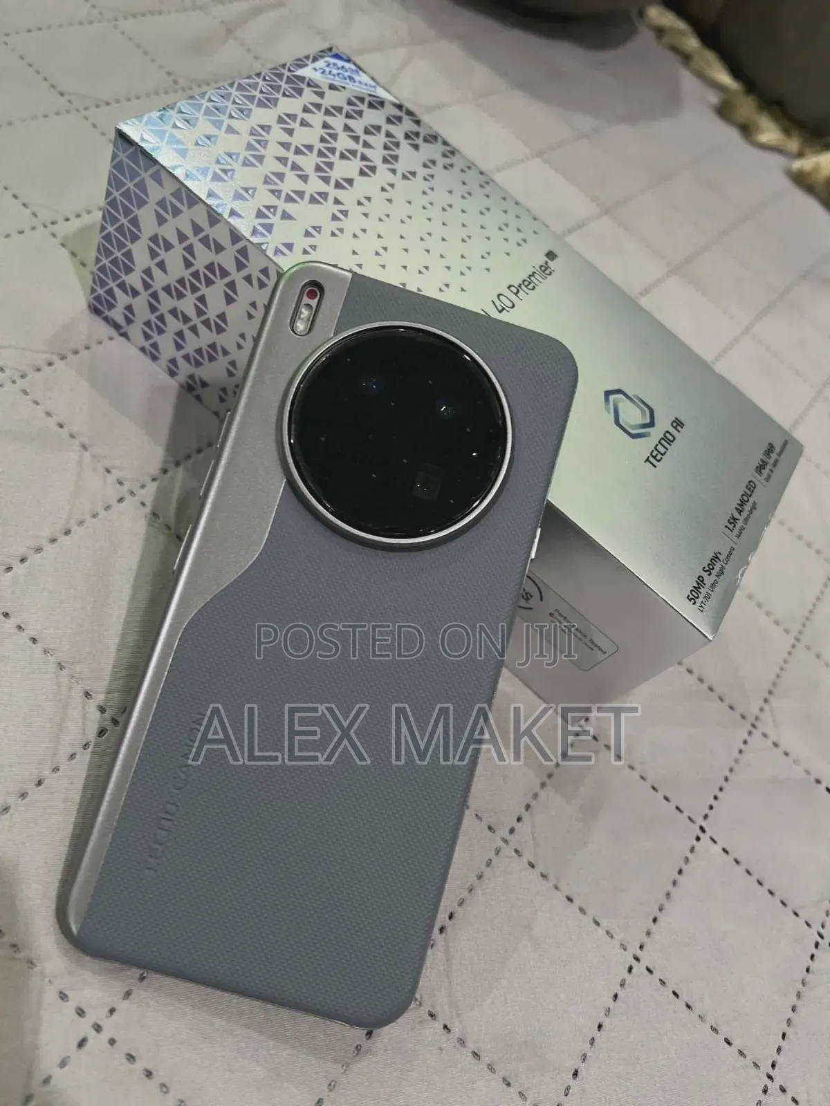 New Tecno Camon 40 Premier 256 GB Gray