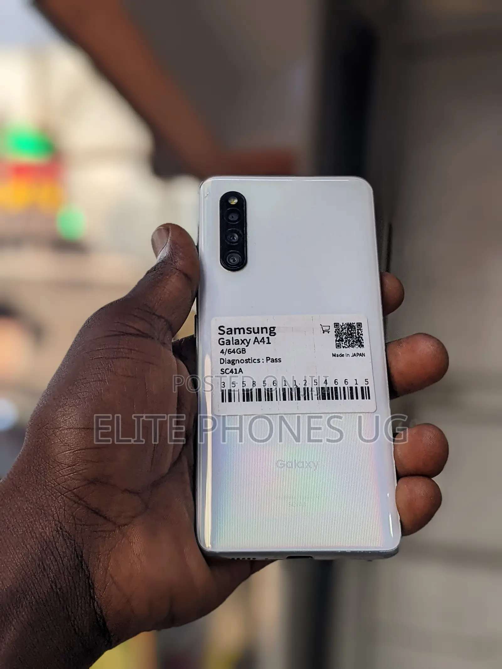 Samsung Galaxy A41 64 GB White