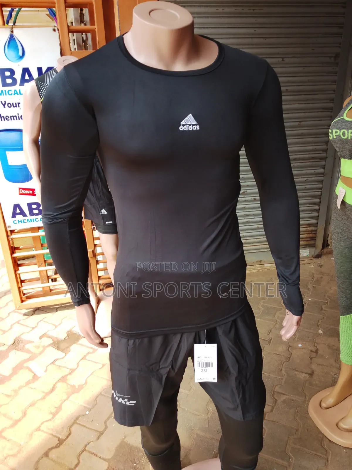 Adidas Gym Wears Black