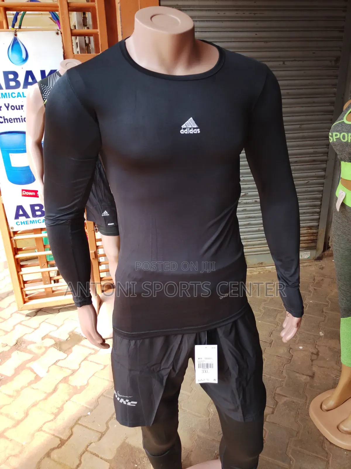 Adidas Gym Wears Black