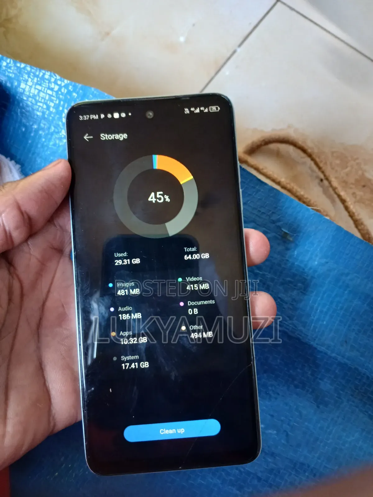 Tecno Pop 10C 64 GB Blue