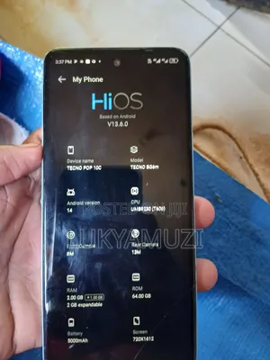 Tecno Pop 10C 64 GB Blue