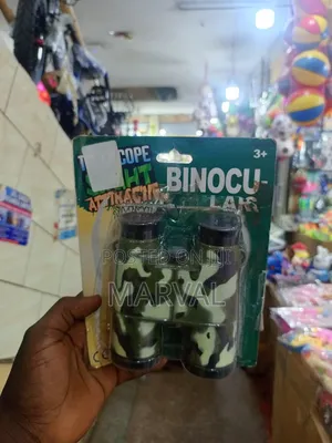 Birlik 8611B16 Military-Themed Toy Binocular With a Camouflage Design.