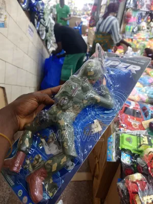 Battery-Operated Crawling Army Soldier
