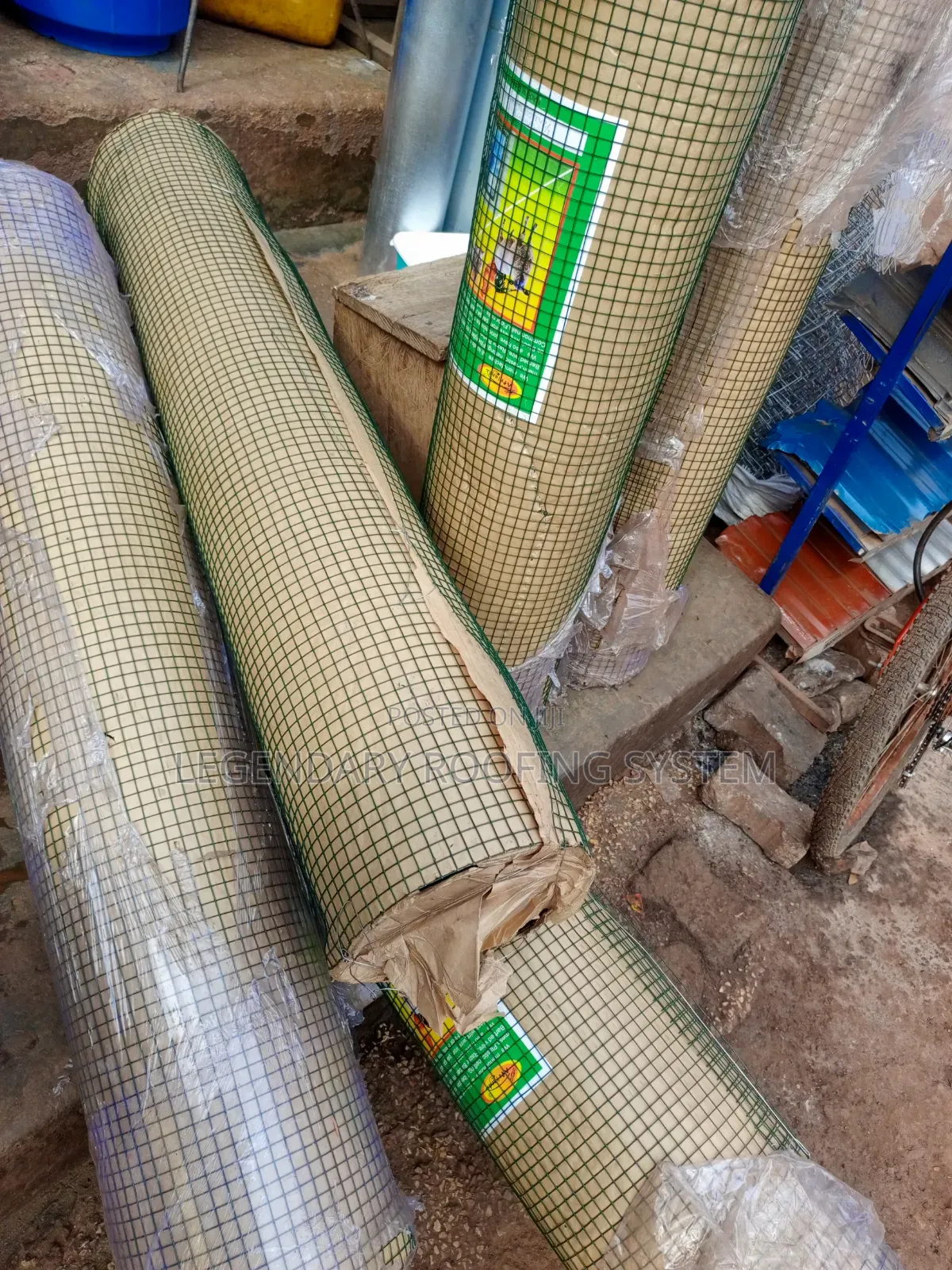 Chicken Mesh Nets and Rabbits