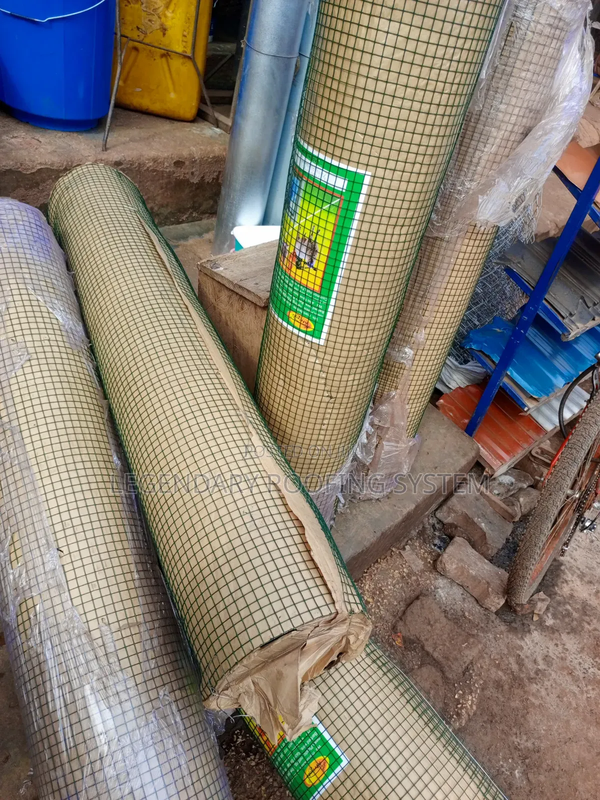Chicken Mesh Nets and Rabbits