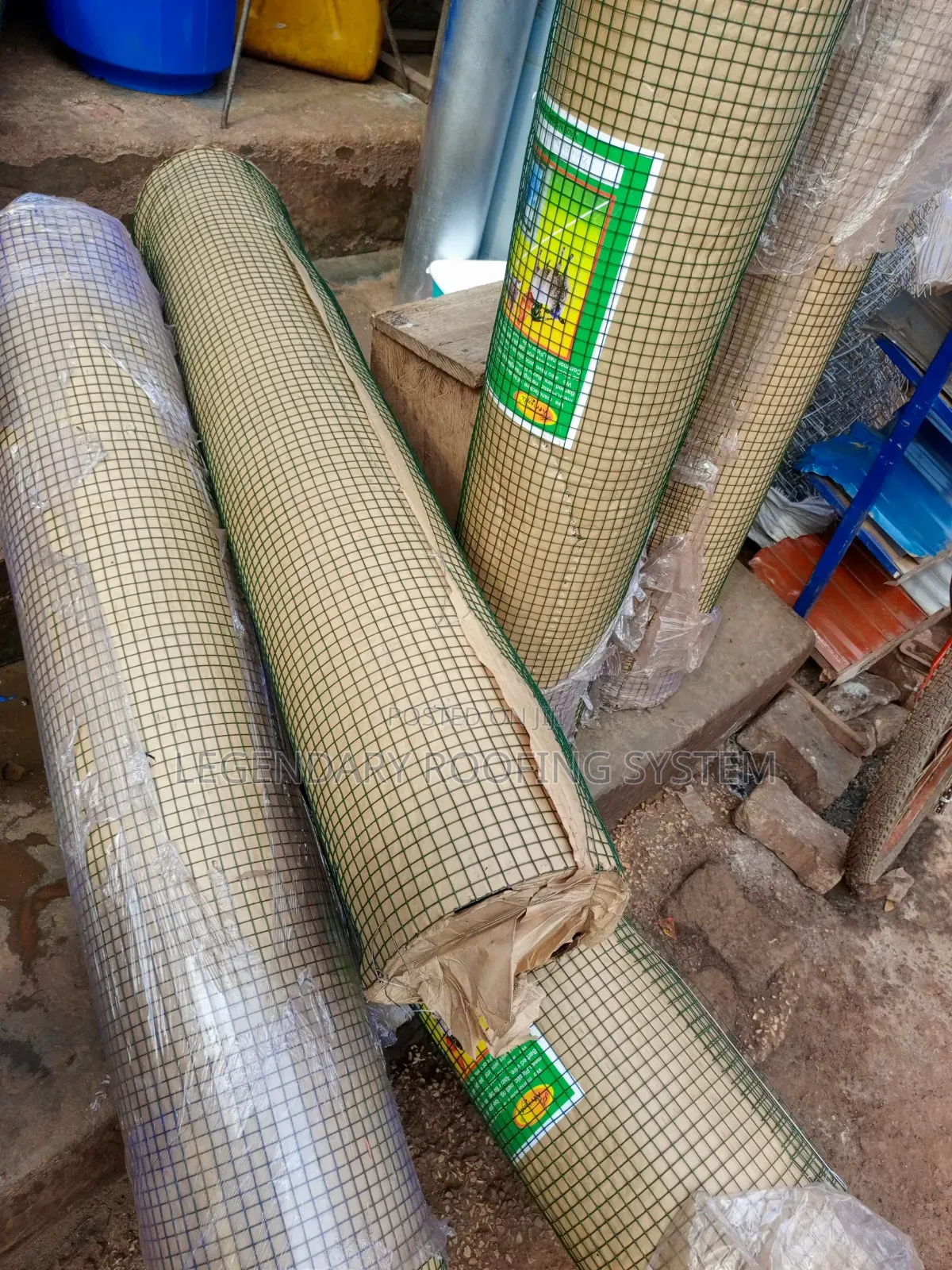 Chicken Mesh Nets and Rabbits