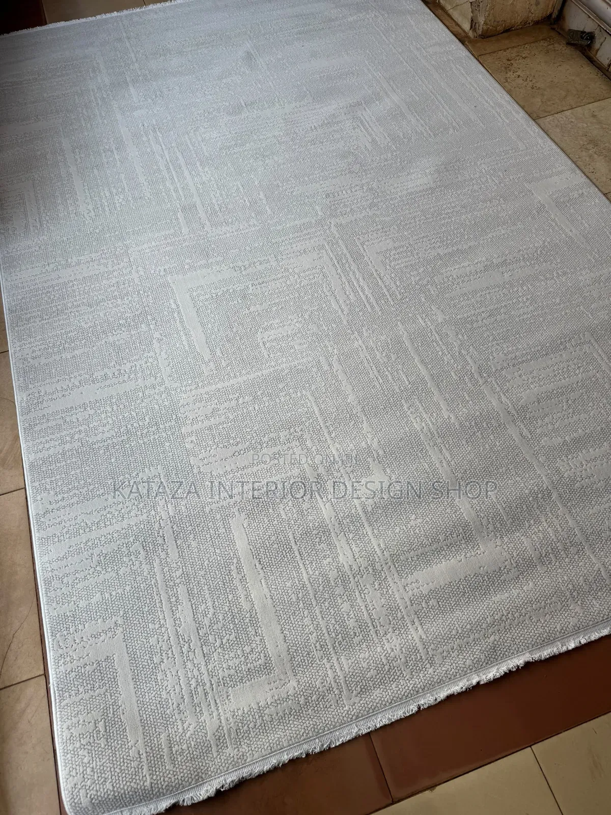 Plain Cream Centre Carpets