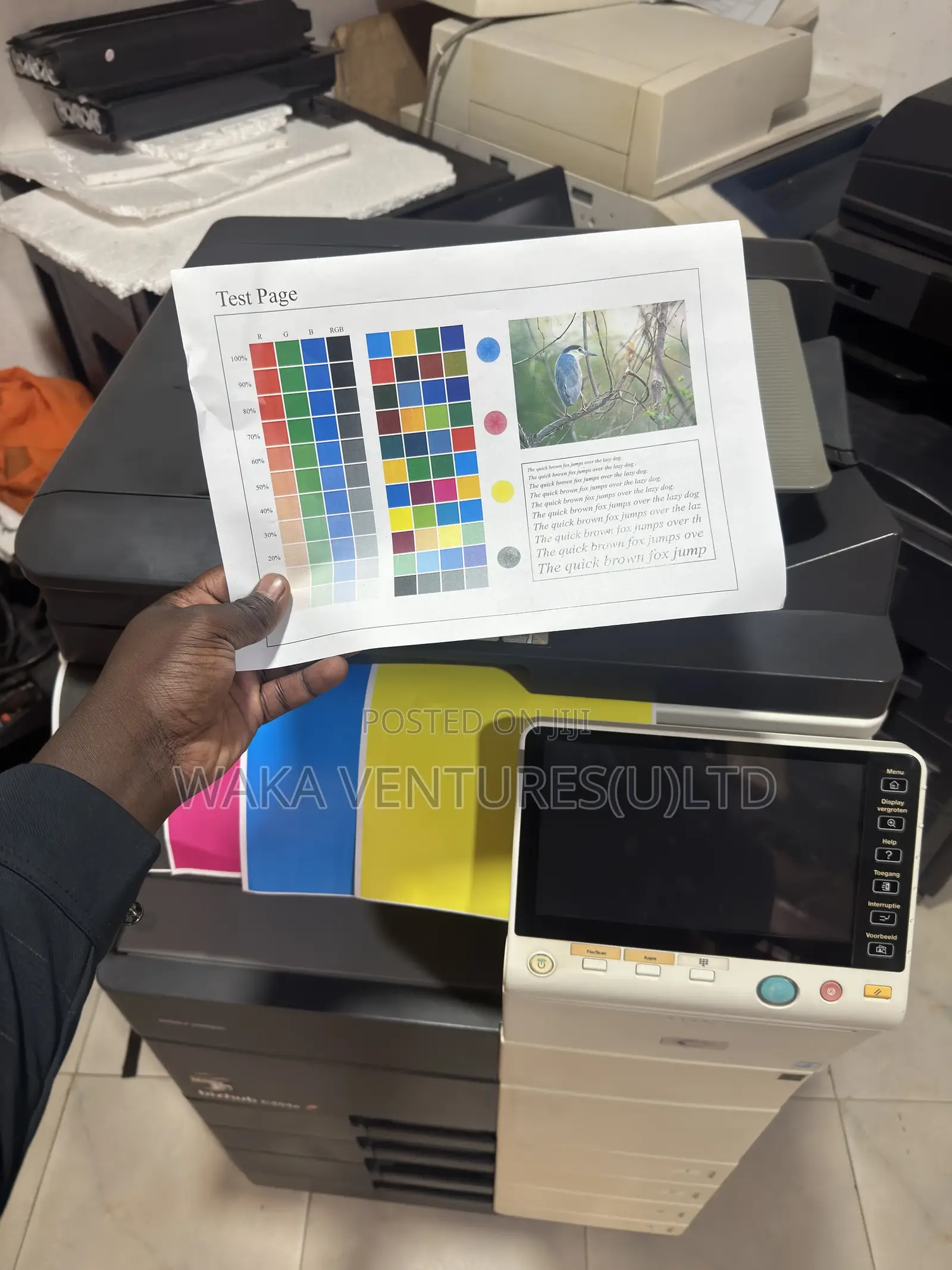 C454 Bizhub Printers