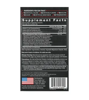 Force Factor TestX180 Legend Men Intensify Libido & Sex Drive,120 Caps