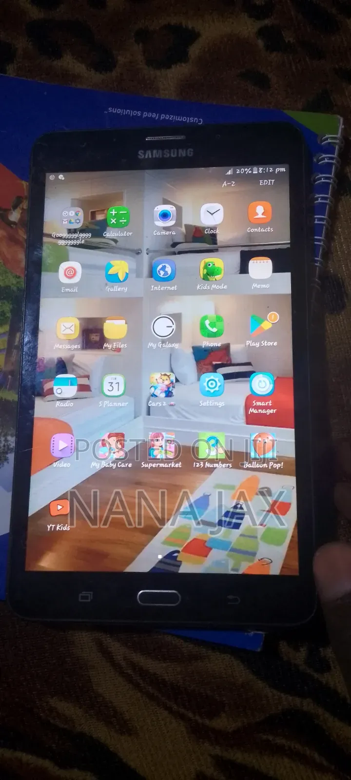 Samsung Galaxy Tab A 10.1 (2016) 8 GB Black