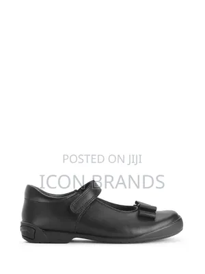 Start-Rite Flourish Black Leather Mary Jane School Shoes