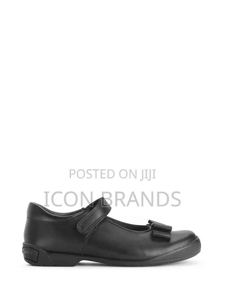 Start-Rite Flourish Black Leather Mary Jane School Shoes