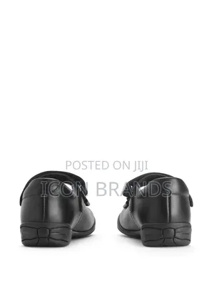 Start-Rite Flourish Black Leather Mary Jane School Shoes