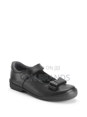 Start-Rite Flourish Black Leather Mary Jane School Shoes