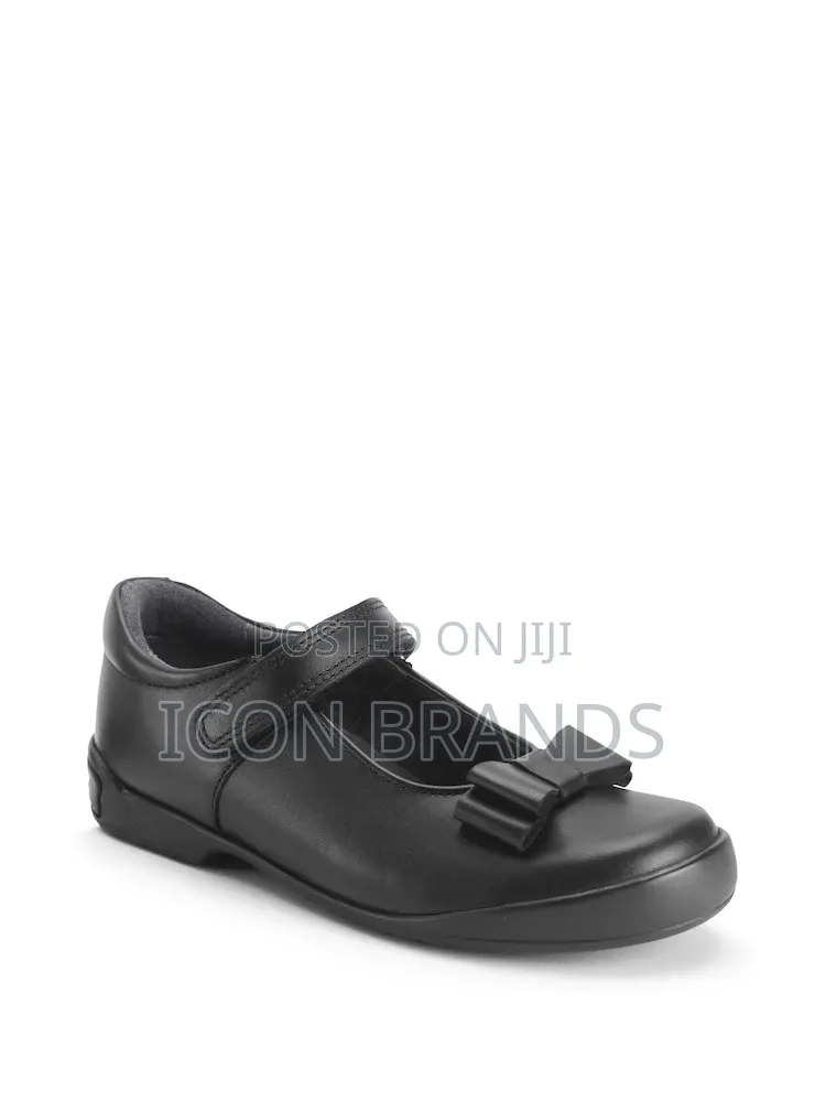 Start-Rite Flourish Black Leather Mary Jane School Shoes