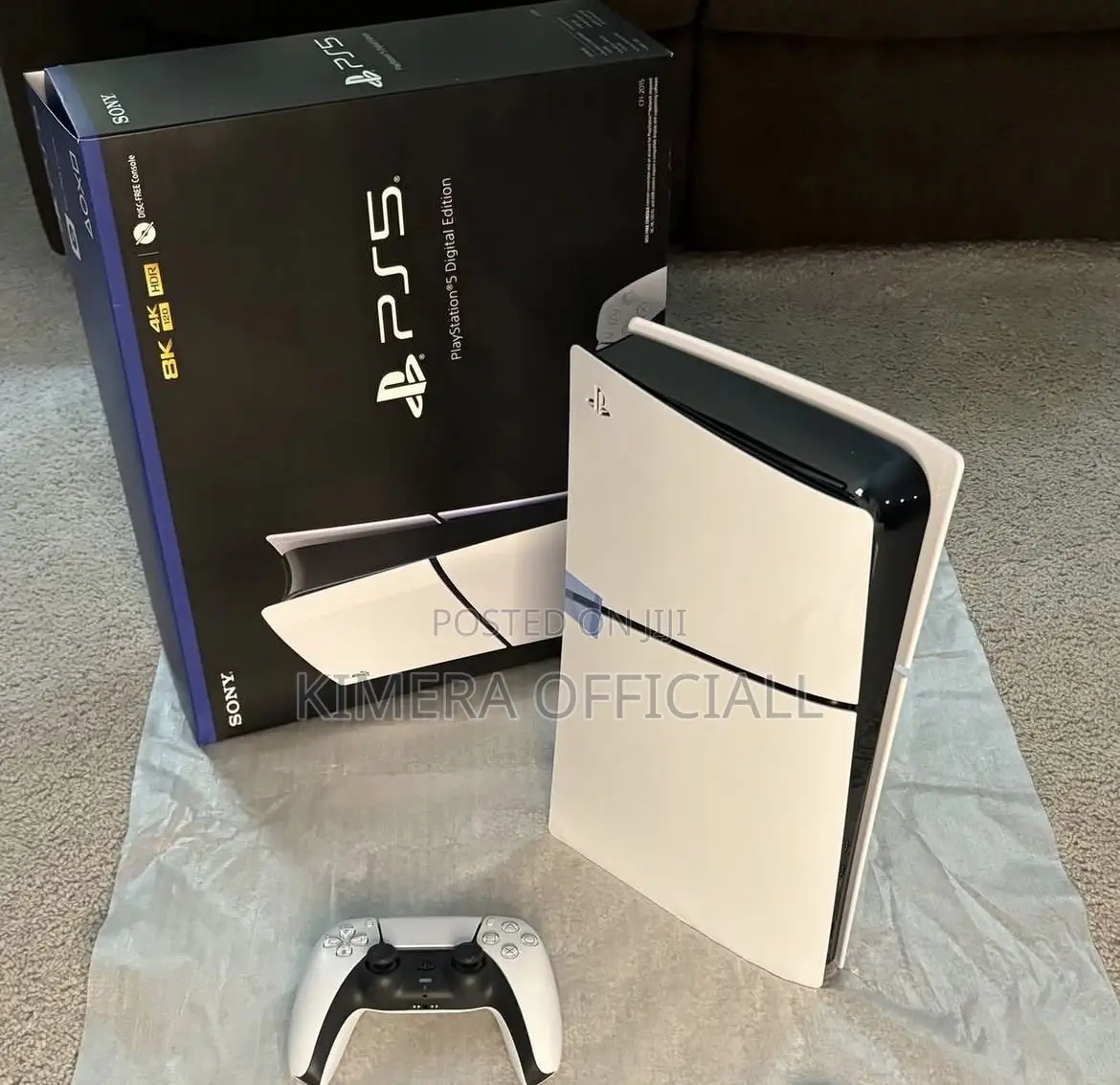 PS5 Slim Digital, No Discs Needed. Stay Cool, Play Hard, My Man.