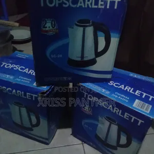 Scarlet 2 Litres Cordless Electric Heat Kettle