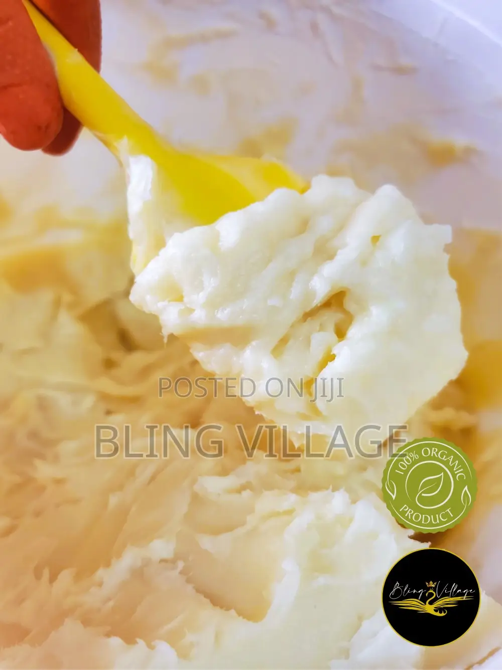 Shea-Butter Nilotic (Grade A) Raw 100% 1kg Zip Lock Pouch Bag