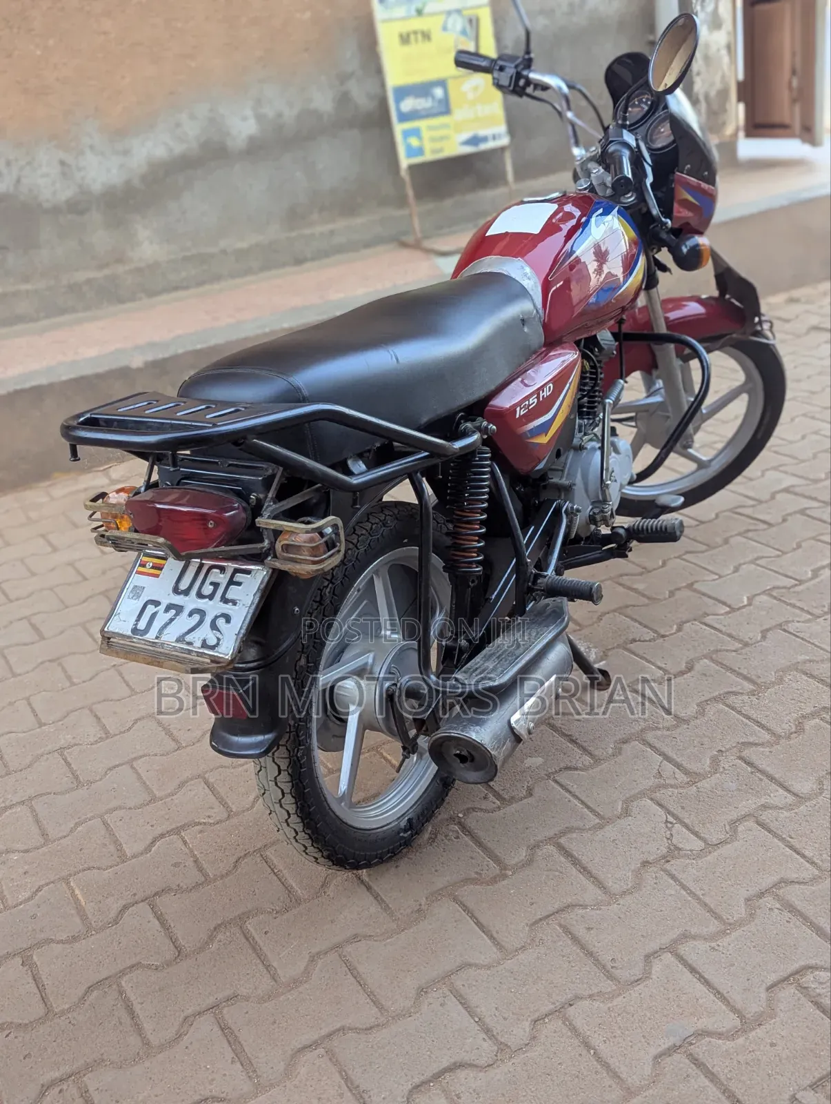 Bajaj Boxer 125 2024 Red