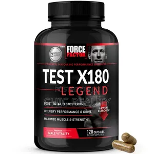Force Factor TestX180 Legend Men Intensify Libido & Sex Drive,120 Caps
