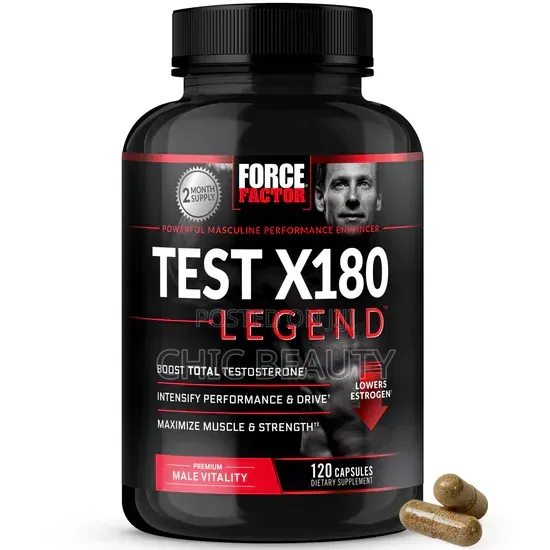 Force Factor TestX180 Legend Men Intensify Libido & Sex Drive,120 Caps