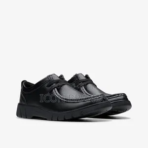 Clarks Branch Low Youth School Shoes