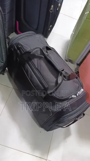 Generic Large Black Travel Duffle Bag