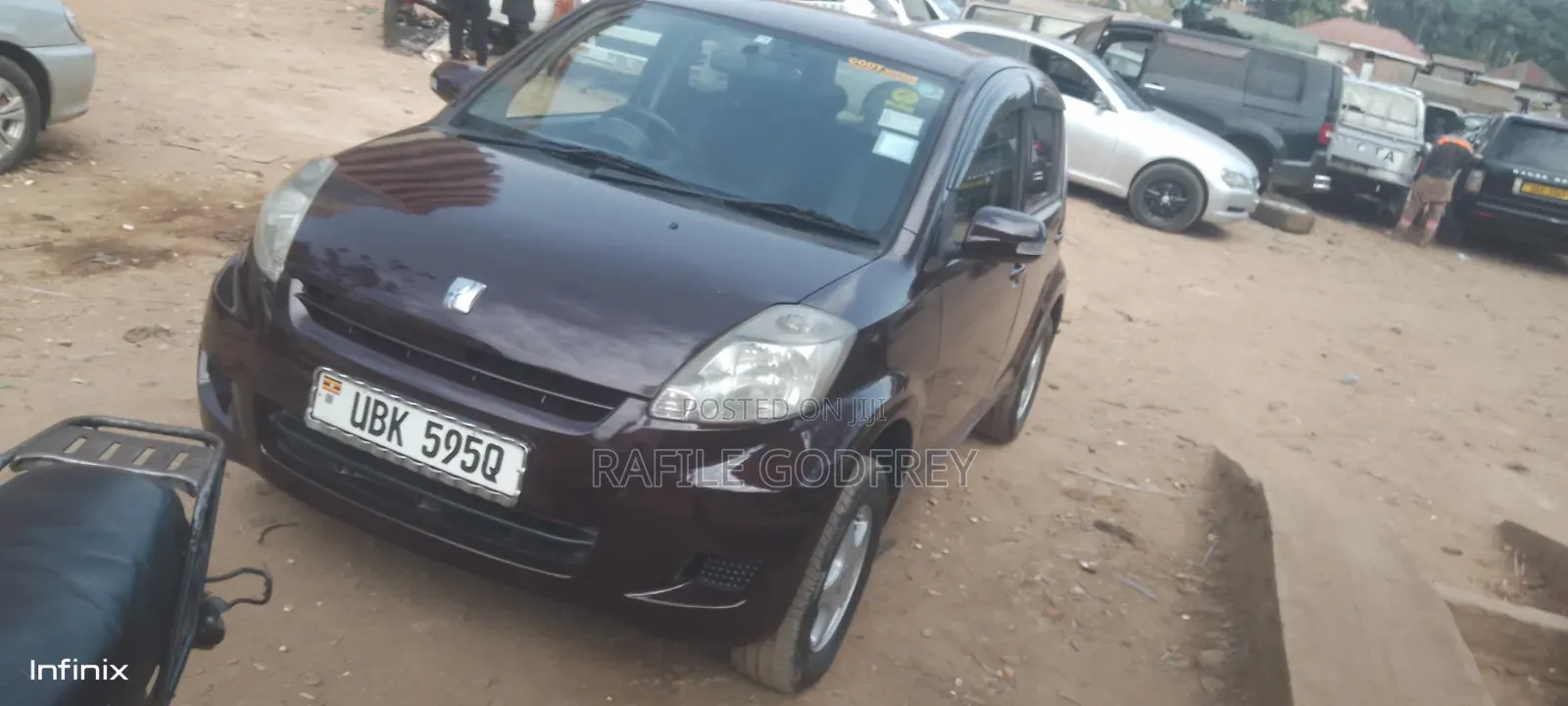 Toyota Passo 2008 Maroon