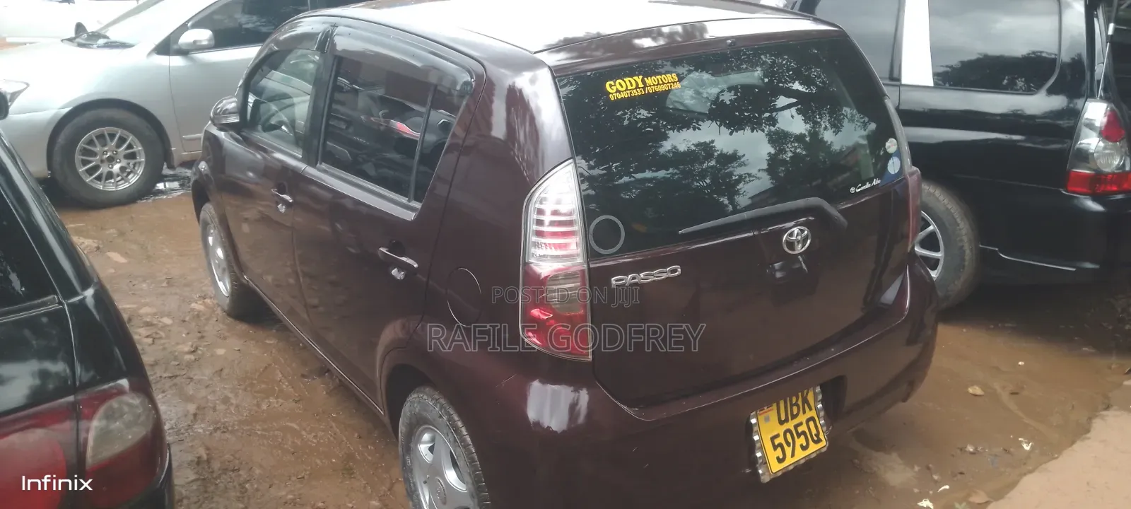 Toyota Passo 2008 Maroon