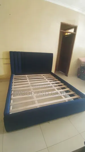5by6 Fabric Upholstered Bed