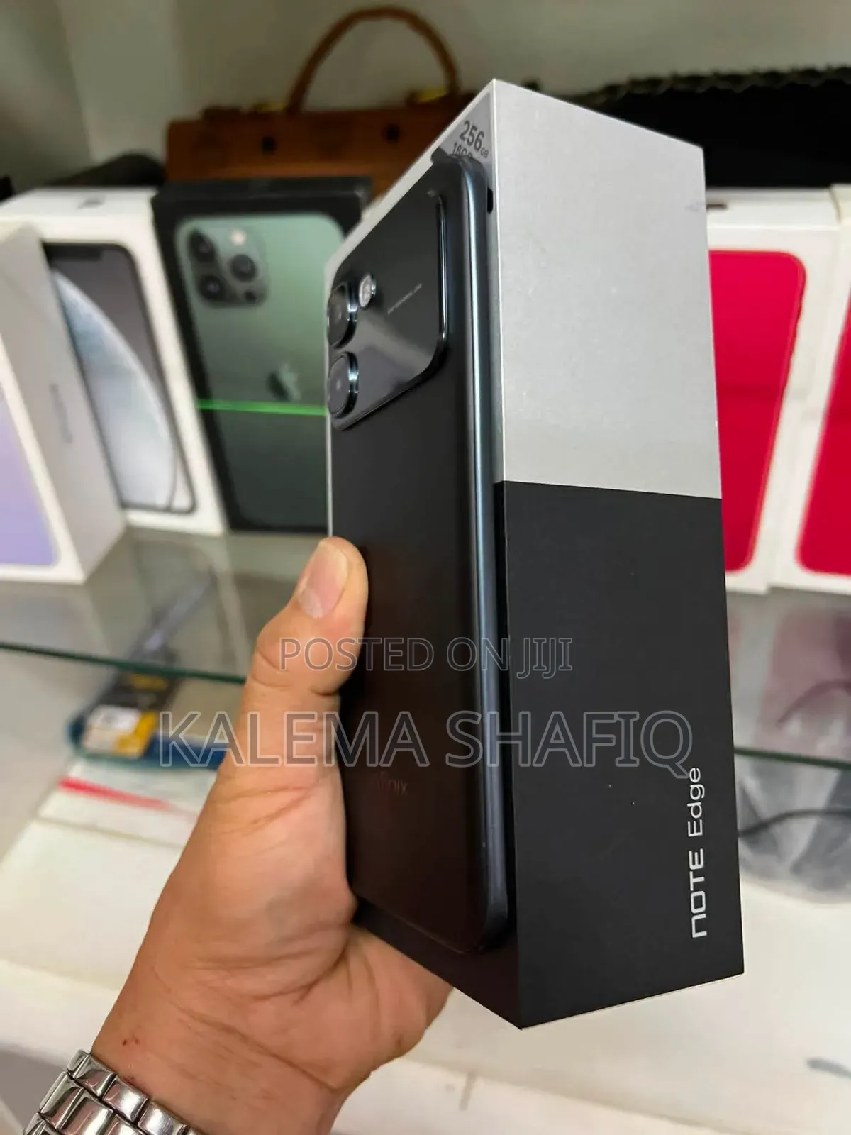 New Infinix Note Edge 256 GB Black