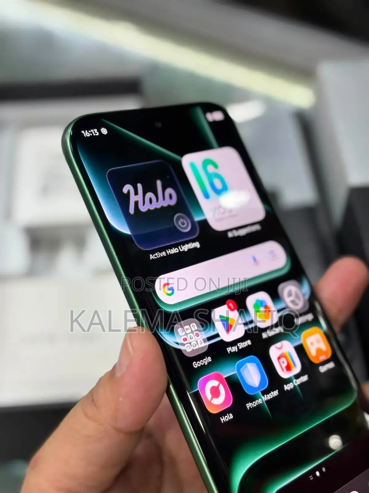 New Infinix Note Edge 256 GB Green
