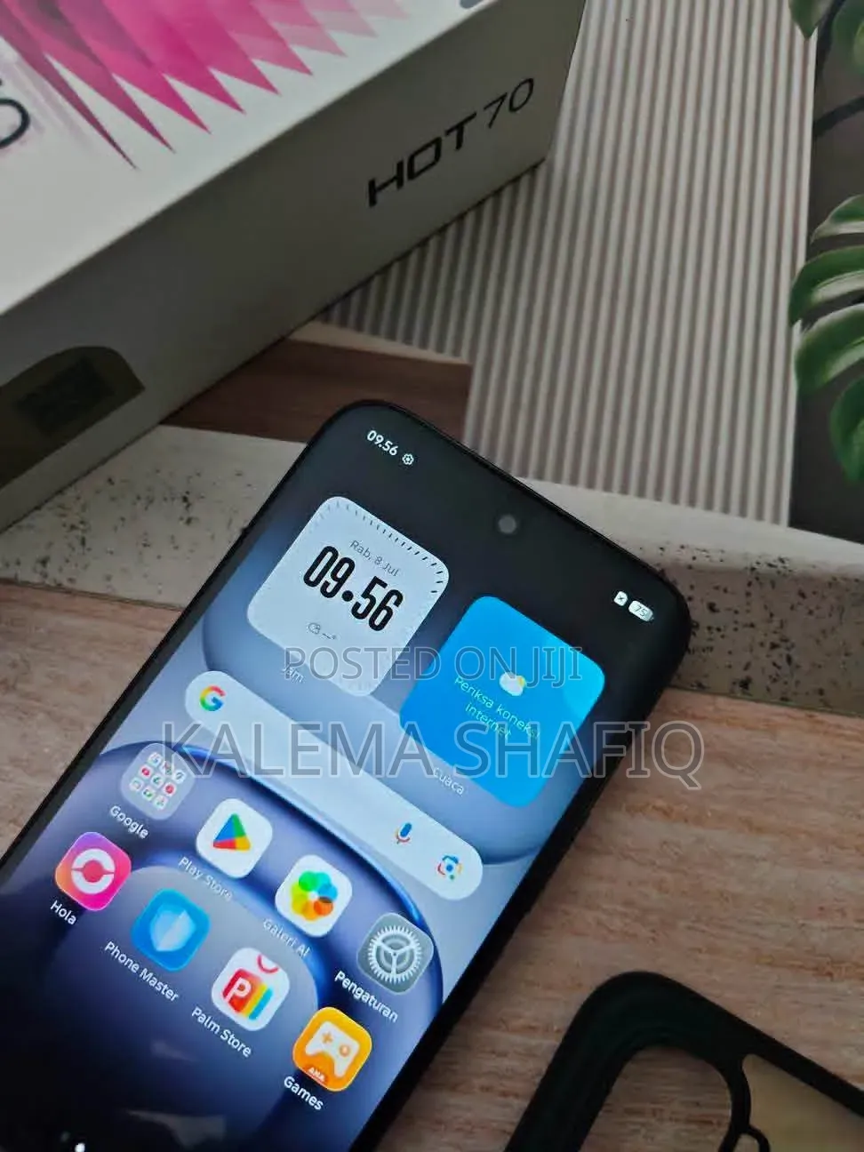 New Infinix Hot 70 256 GB Black