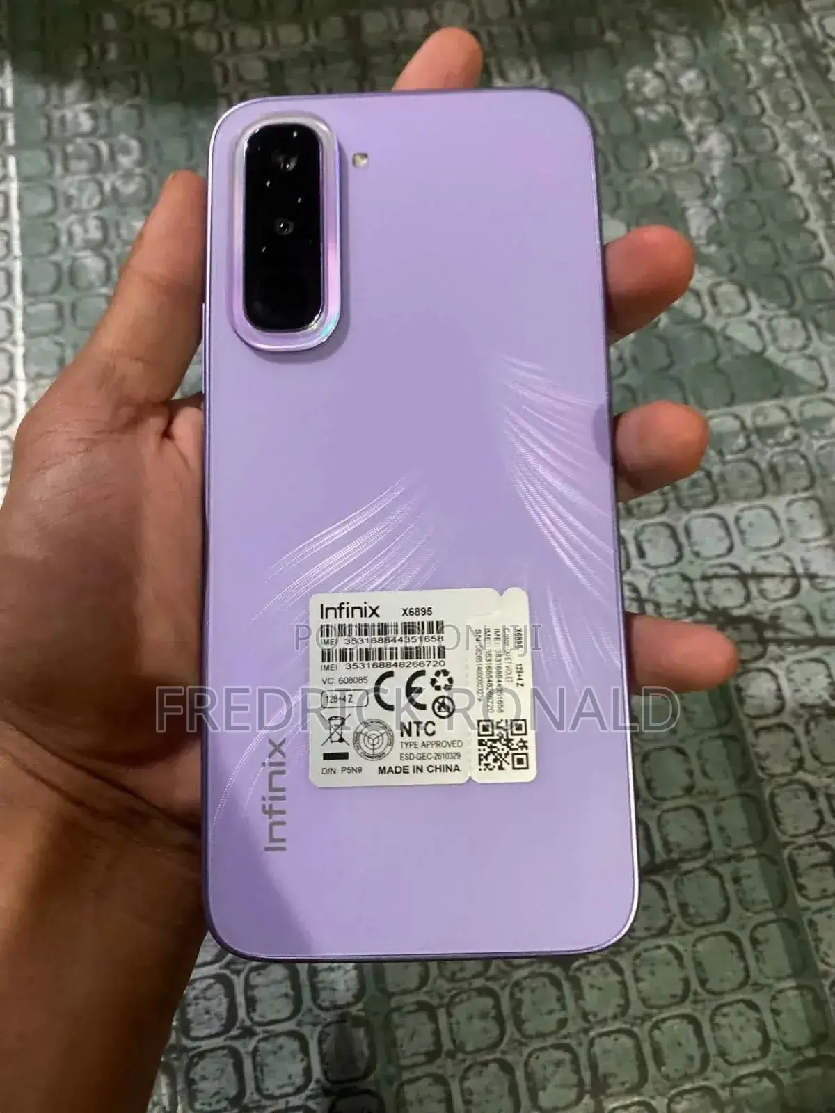 New Infinix Hot 70 128 GB Purple