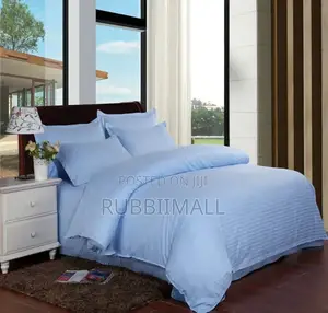 Plain Bedcovers 4pcs ~ Blue