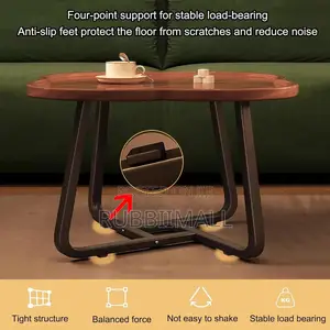 Clover-Shaped Nesting Coffee Table Set ~ 2pc