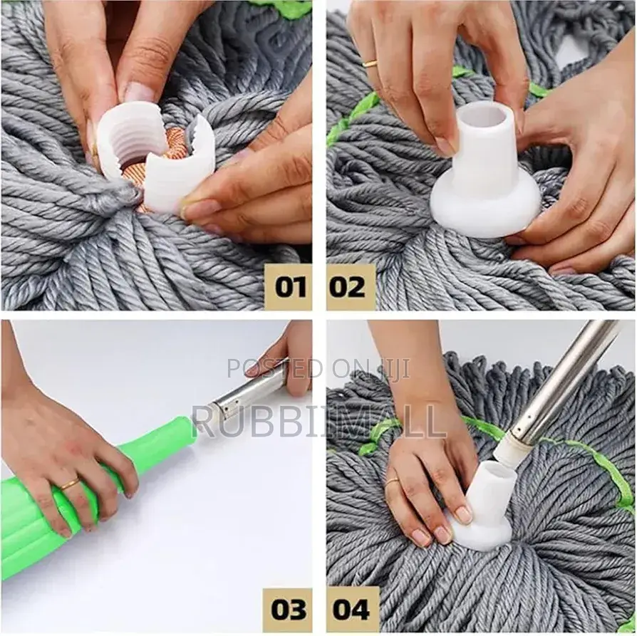 Self-Wringing Microfiber Twist Mop