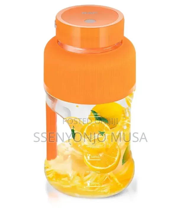 RAF Portable Blender 1000mL Rechargeable 10-Blade USB-C Juicer