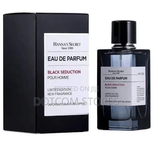 Hanna'S Secret Black Seduction Pour Homme for Men 100ml