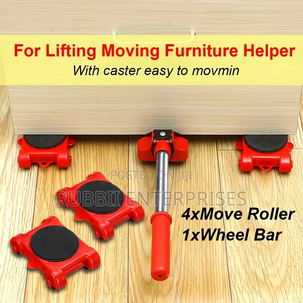 5-Piece Heavy-Duty Furniture Mover Set