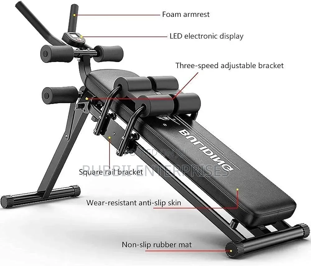 Abdominal and Sit-Up Exercise Bench