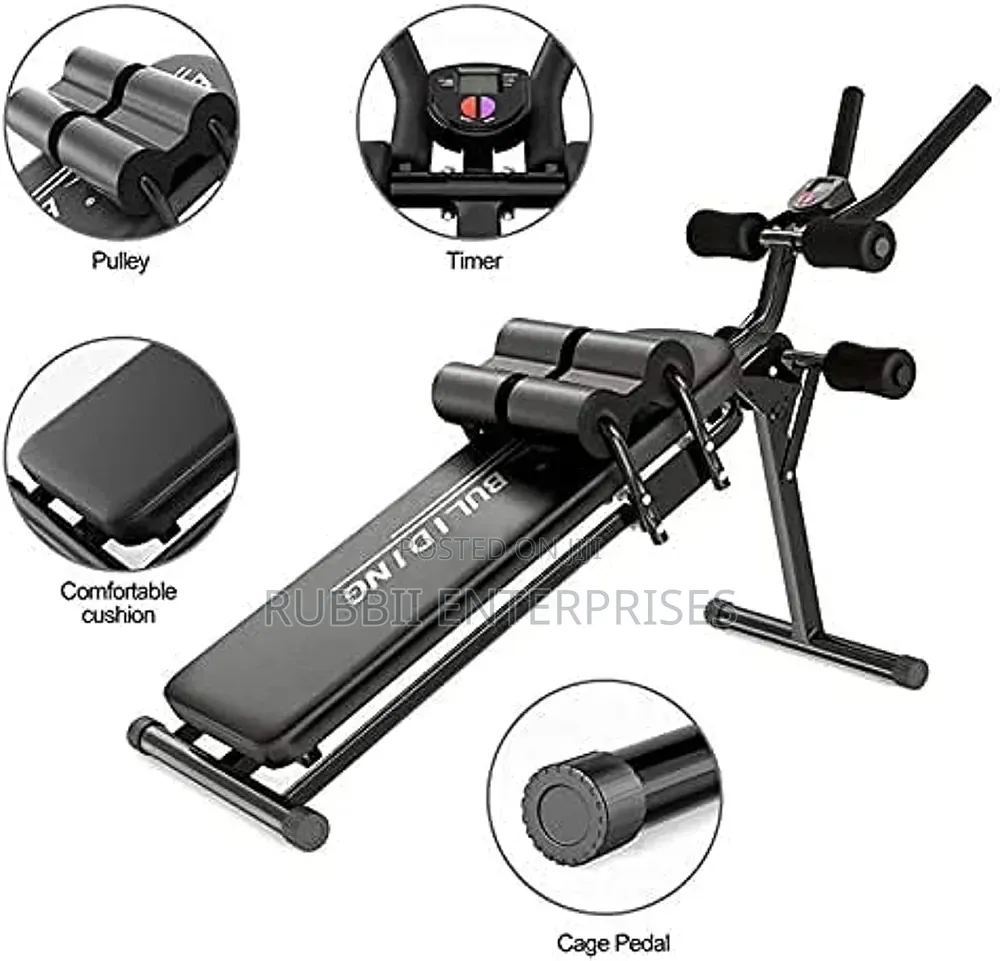 Abdominal and Sit-Up Exercise Bench