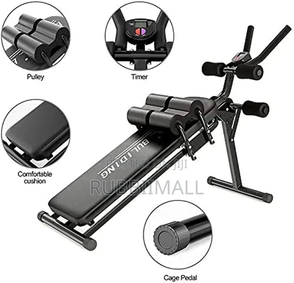 Abdominal and Sit-Up Exercise Bench