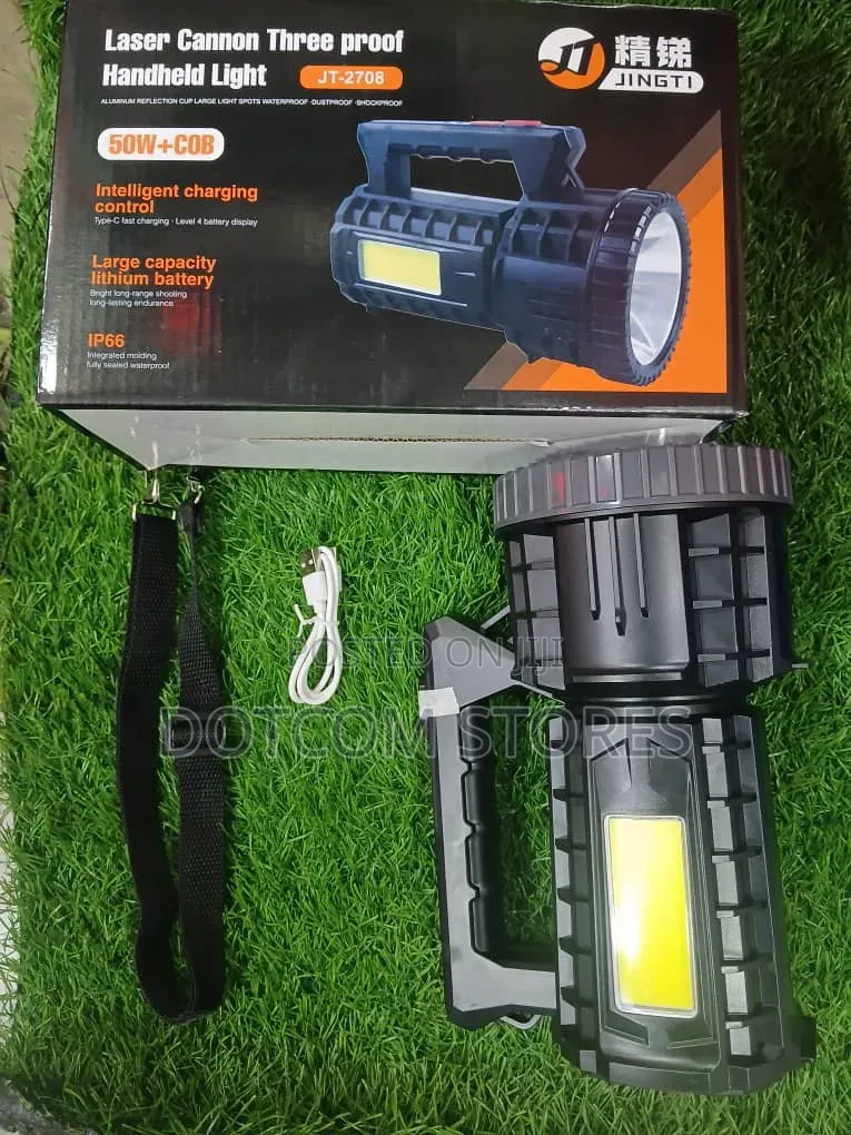 Jingti JT-2708 Laser Cannon Three Proof Handheld Light,
